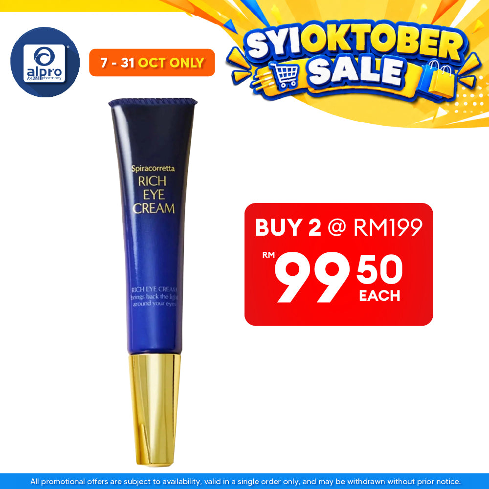 JLP Spiracorretta Rich Eye Cream 15g | Argireline for Plumper Skin