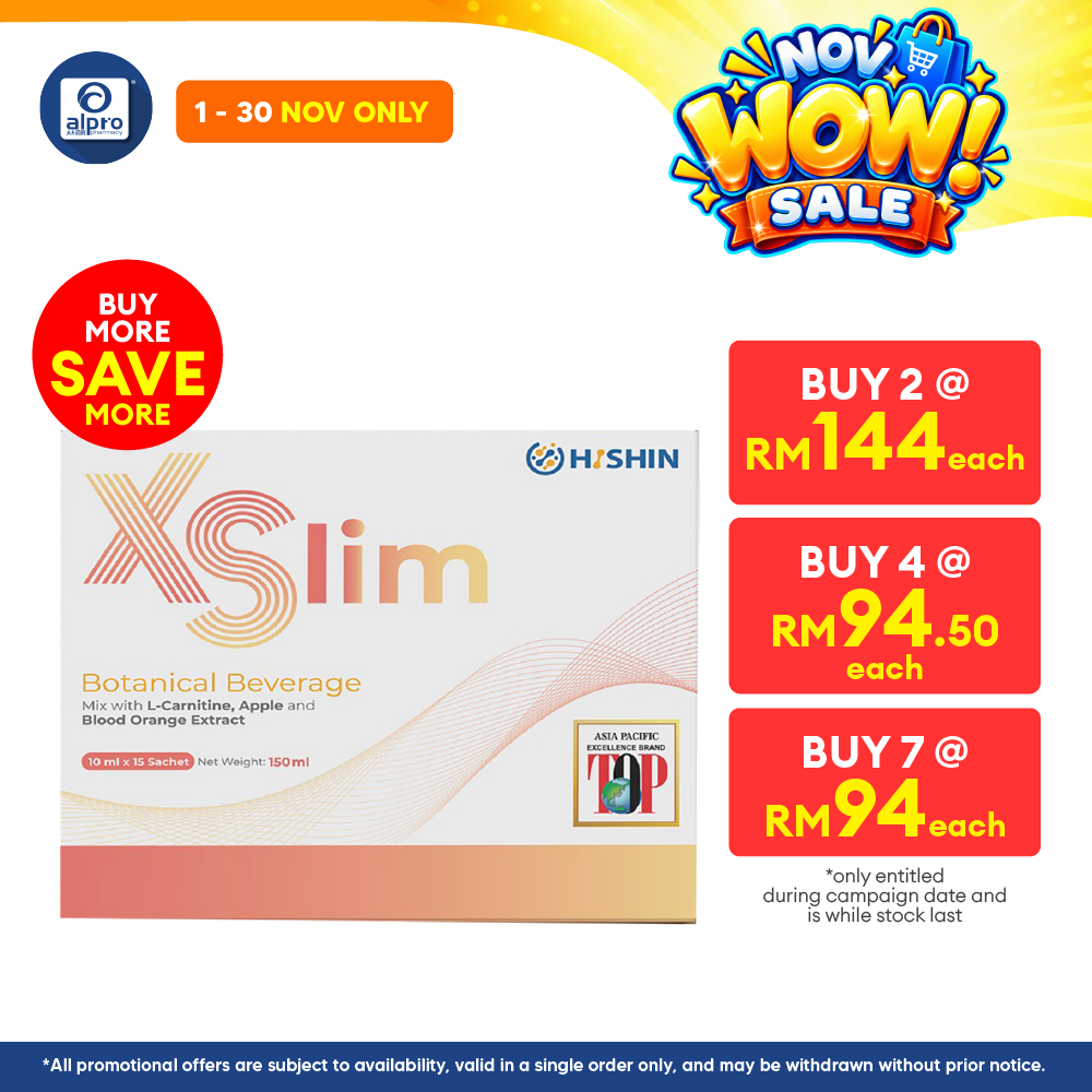 Hishin XSlim 瘦身王 10ml ×15s | Achieve Healthy Weight Loss