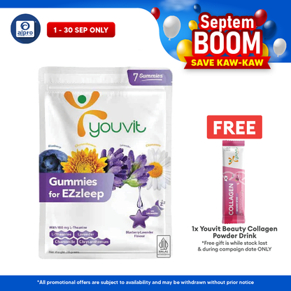 Youvit Adult Gummies for EZzleep 7s | Relax and Unwind Better Sleep Youvit