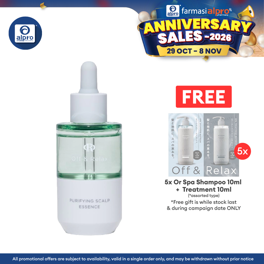 Off & Relax Purifying Scalp Essence 50ml | Balances Sebum Levels