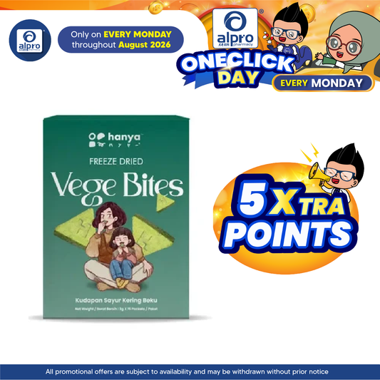 Hanya Freeze-Dried Vege Bites (3g X 15s) | Vegetables & Fruits Hanya