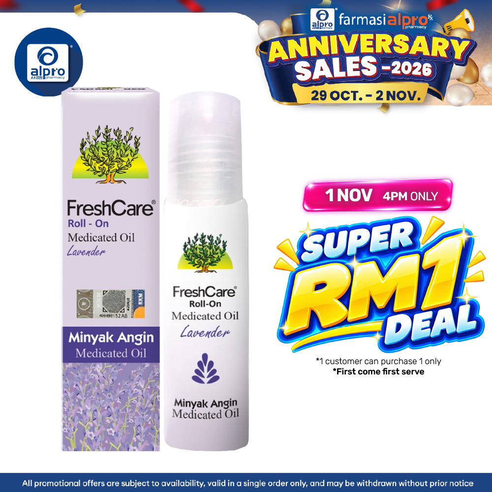 Fresh Care Roll On Medicated Oil Lavender 10 mL