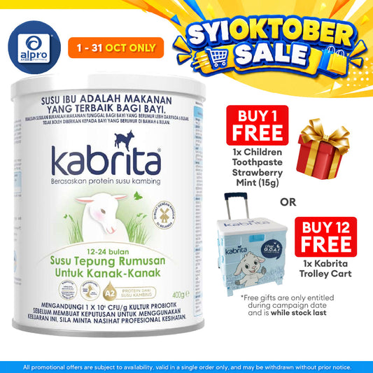Kabrita Goat's Milk Children Formula (12-24 Months) 400g | Goat’s Milk Protein Based Formula