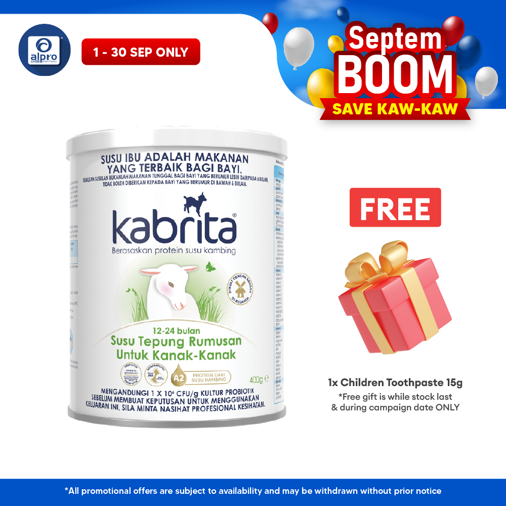 Kabrita Goat's Milk Children Formula (12-24 Months) 400g | Goat’s Milk Protein Based Formula