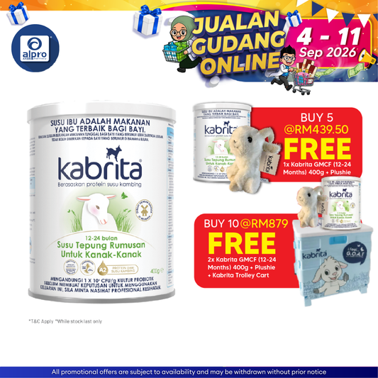 Kabrita Goat's Milk Children Formula (12-24 Months) 400g | Goat’s Milk Protein Based Formula Kabrita
