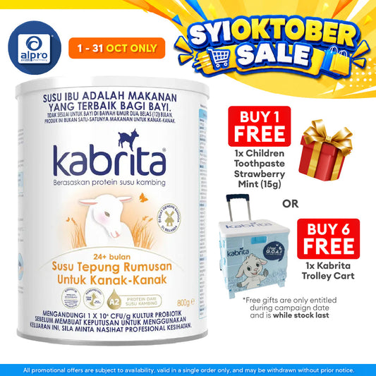 Kabrita Goat's Milk Children Formula (24 Months) 800g | Goat’s Milk Protein Based Formula