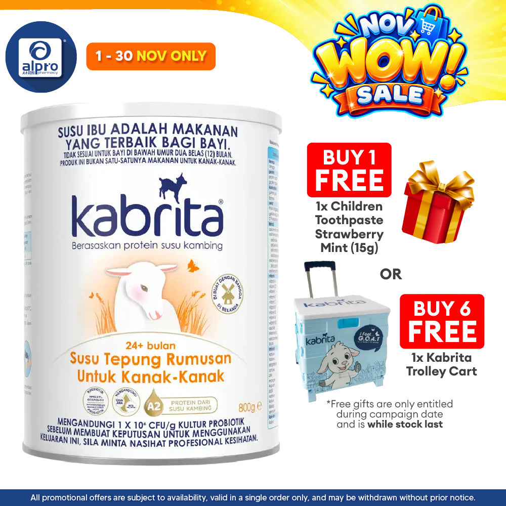 Kabrita Goat's Milk Children Formula (24 Months) 800g | Goat’s Milk Protein Based Formula