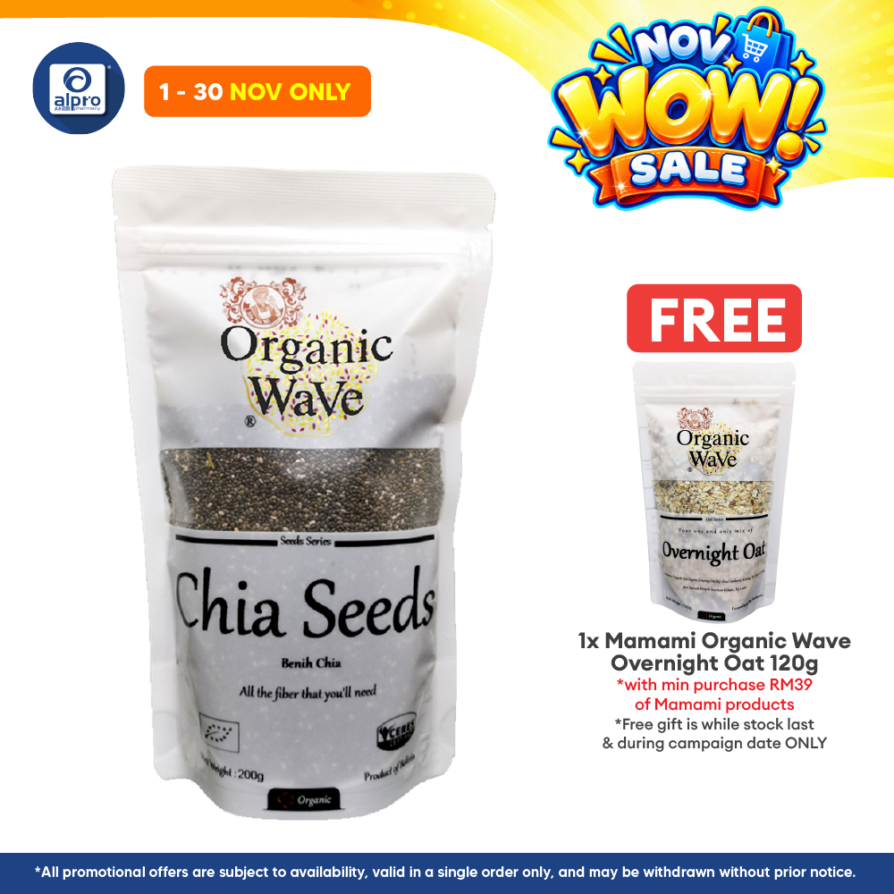Mamami Organic Wave Chia Seed 200g