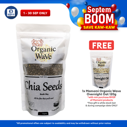Mamami Organic Wave Chia Seed 200g Mamami