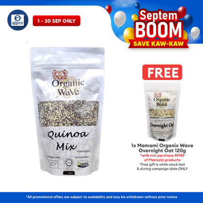 Mamami Organic Wave Quinoa Mix 500g | Help to Lower Sugar Levels Mamami