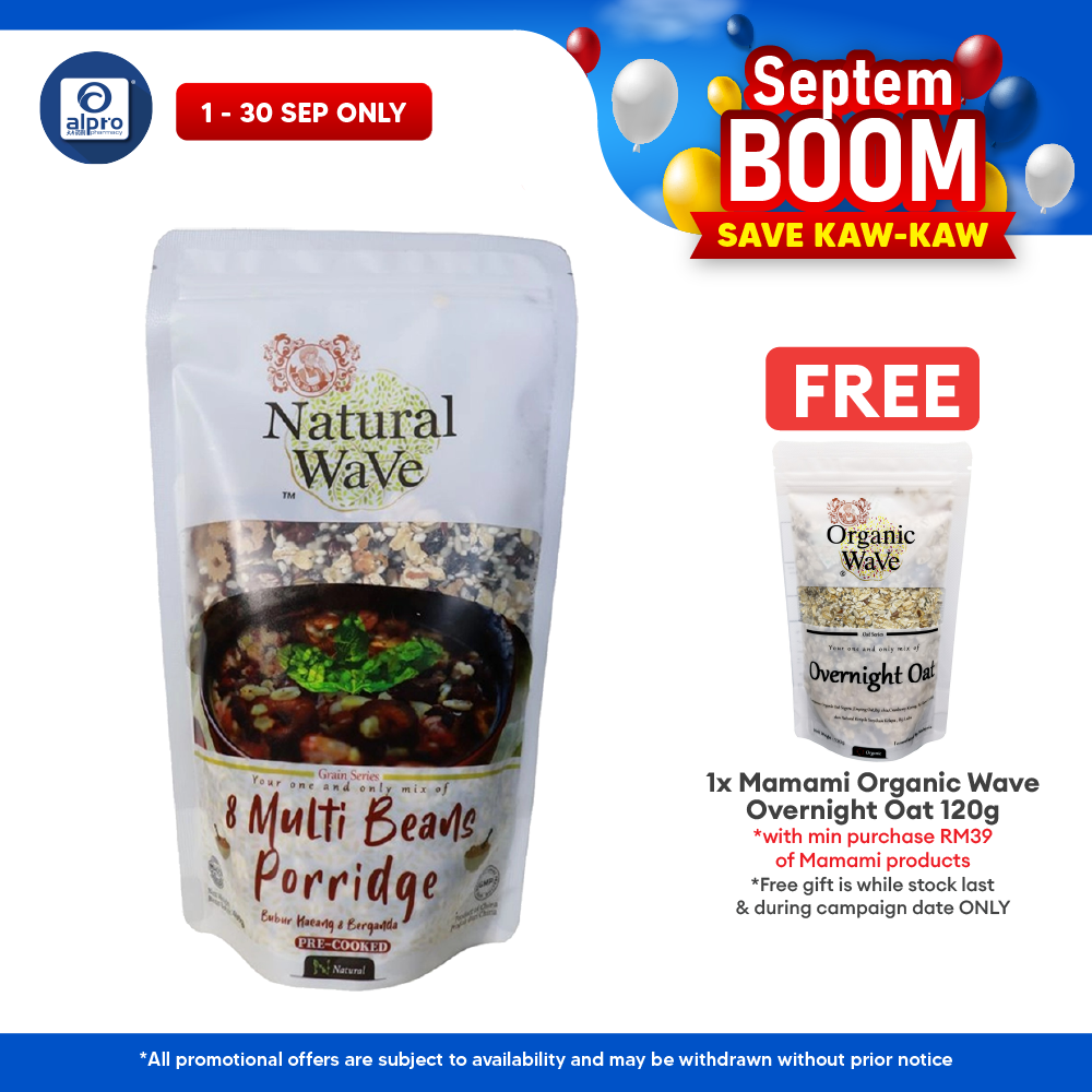 Mamami Natural Wave 8 Multi Beans Porridge 400g | Perfect Balance of Tastes Mamami