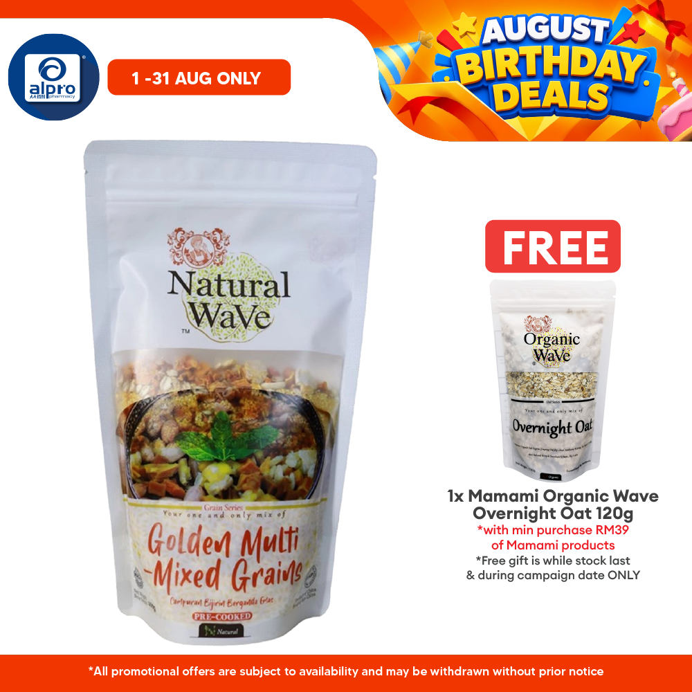 Mamami Natural Wave Golden Multi-Mixed Grains 400g | Nutrient-Rich Grains Blend Mamami