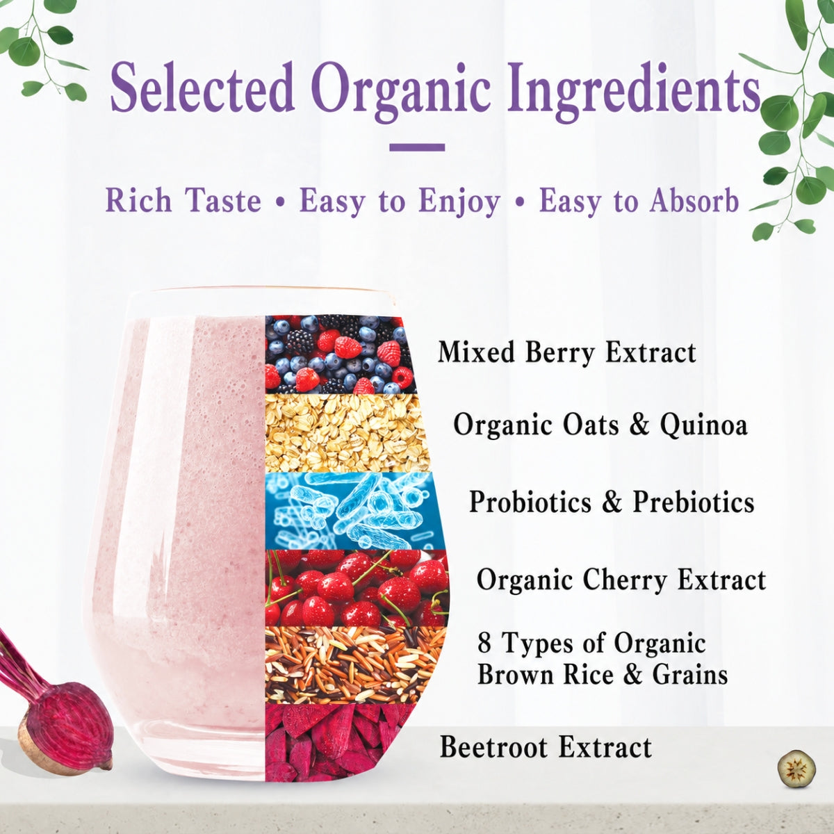 Good Life 360 Ricemedy Mixberries Rice Water 25g × 10s | Berry-Flavoured Rice & Multinutrient Drink Good Life 360