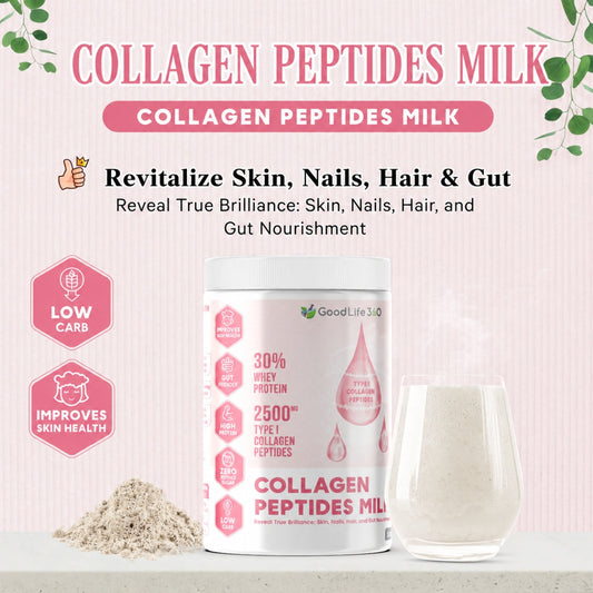 Good Life 360 Collagen Peptides Milk 500g | Ultimate Skin Beauty Nourishment Good Life 360