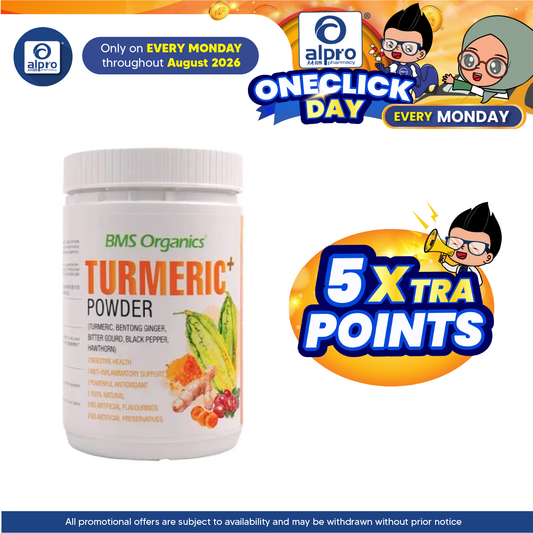 BMS Organics Turmeric+ Powder 150g | Boost Immune & Joint Health BMS Organics