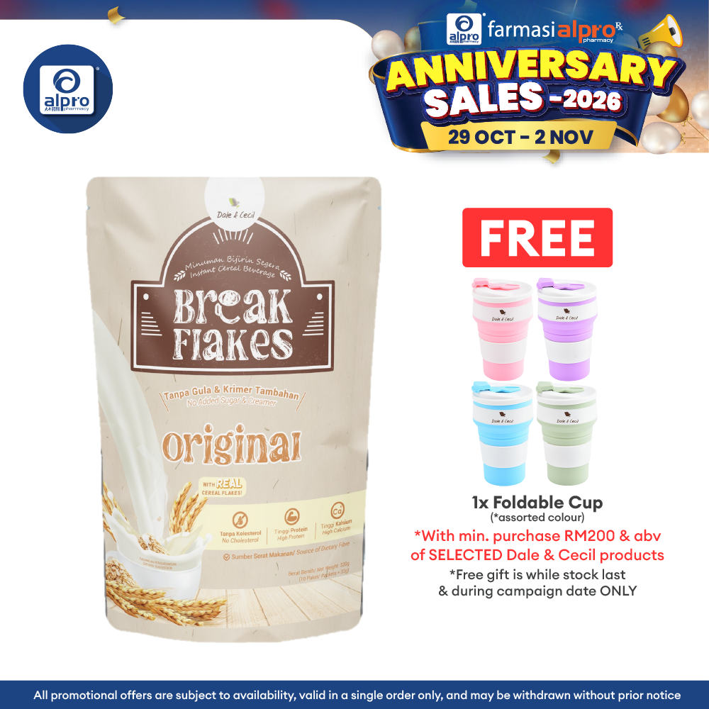 Dale & Cecil BreakFlakes (Original/ Purple Sweet Potato/Dark Choco) 10s