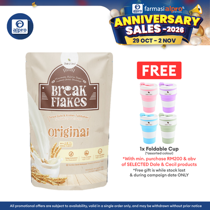 Dale & Cecil BreakFlakes (Original/ Purple Sweet Potato/Dark Choco) 10s