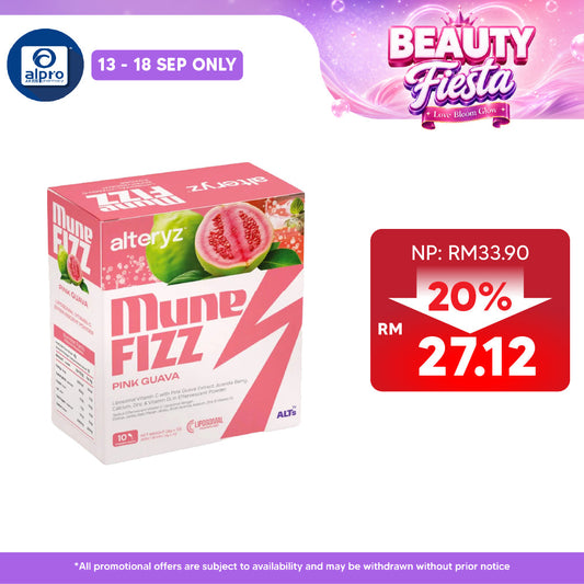 Alteryz MuneFizz 4g ×10s | Triple Source of Daily Vitamins
