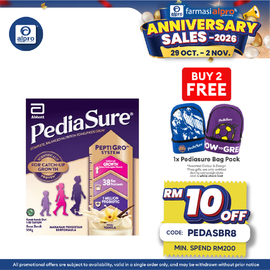 Abbott Pediasure Peptigro BIB Vanilla 550g | Supports Growth and Development