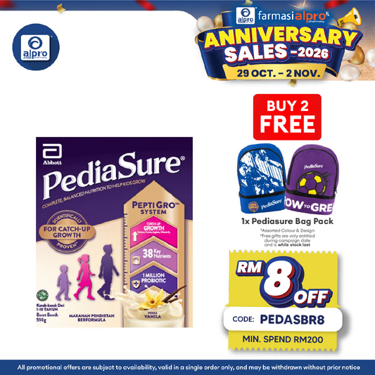 Abbott Pediasure Peptigro BIB Vanilla 550g | Supports Growth and Development