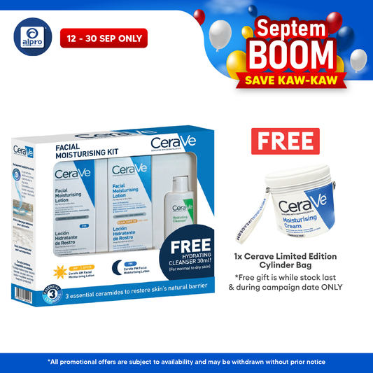 CeraVe Facial Moisturising Kit | Day & Night Routine Skincare