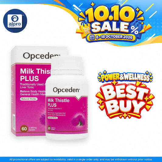 Opceden Milk Thistle PLUS 330mg 60s | Reduce, Recover, Regenerate Liver Cells