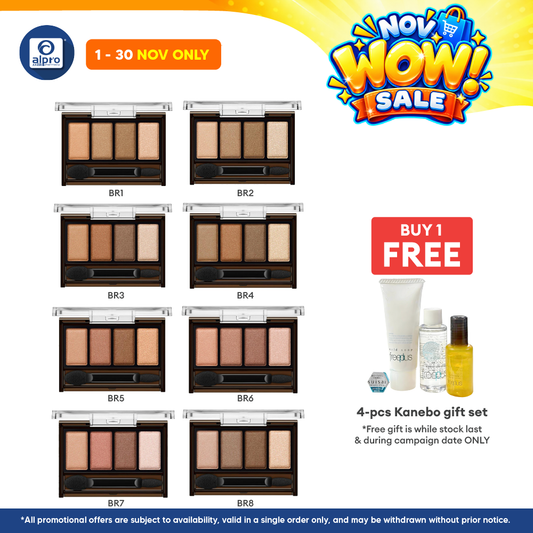 Kate Mellow Brown Eyes Eyeshadow 1s (BR1/ BR2/ BR3/ BR4/ BR5/ BR6/ BR7/ BR8)