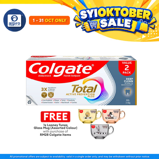 Colgate Total Deep Clean 150g 2s | Deep Clean In Hard-To-Reach Places