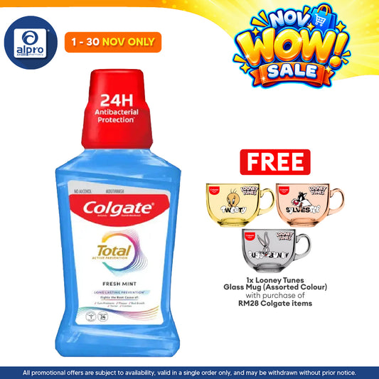 Colgate Mouthwash Total 500ml | Prevents and Reduces Cavities