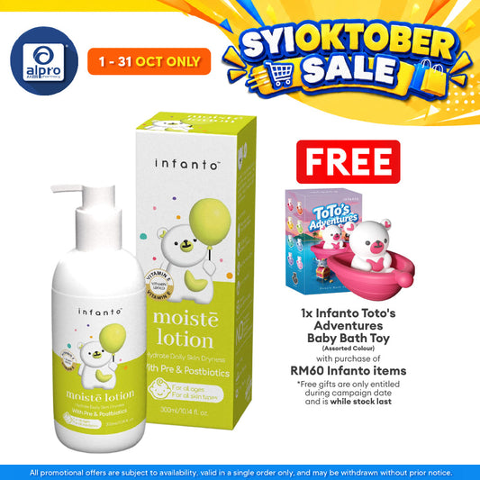 Infanto Moiste Lotion 300ml | Suitable for Newborns