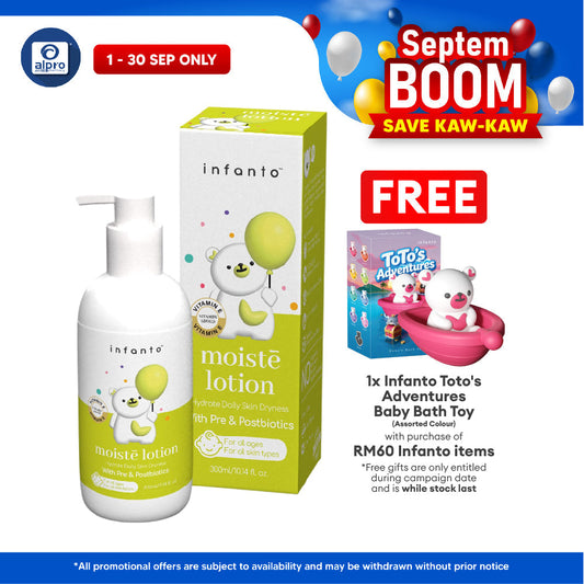 Infanto Moiste Lotion 300ml | Suitable for Newborns Infanto