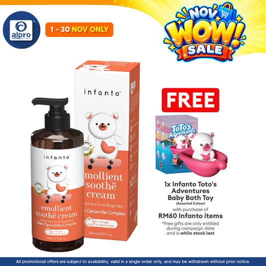 Infanto Emollient Soothe Cream 200ml