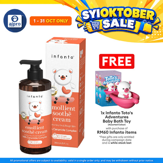 Infanto Emollient Soothe Cream 200ml