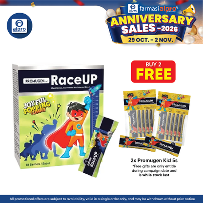 Promugen Kid Raceup 2g x 30s | Supports Hormone Activation