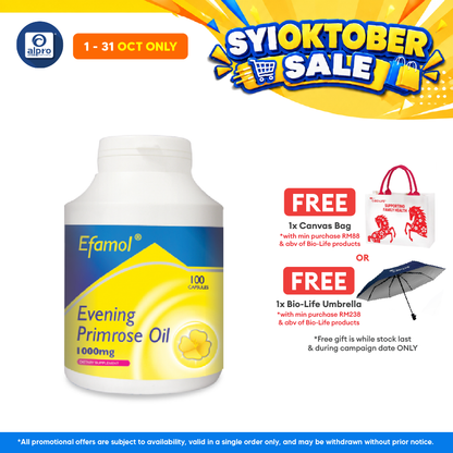 Bio-Life Efamol Evening Primrose Oil 1000mg 100s | Maintain General Well Being