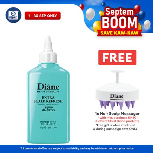 Moist Diane Perfect Beauty Extra Scalp Refresh Liquid Shampoo 240ml | Soothing & Odor Control Moist Diane