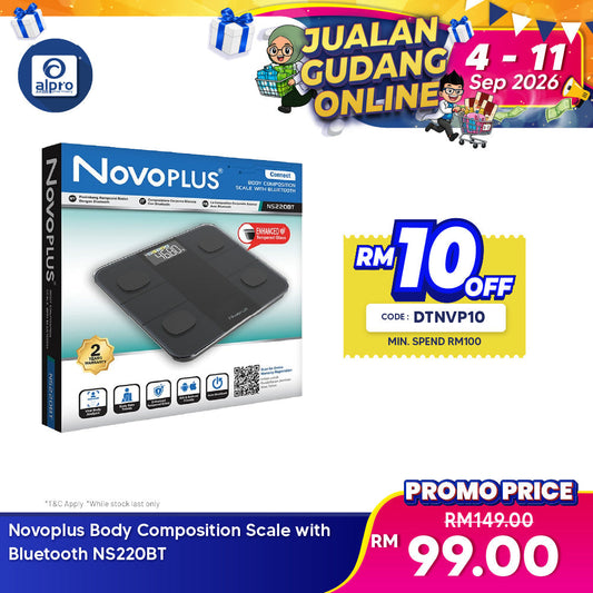 Novoplus Body Composition Scale with Bluetooth NS220BT Novoplus