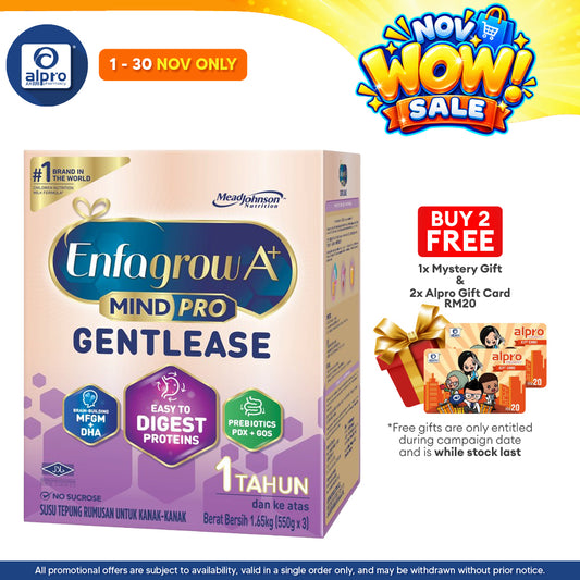 Enfagrow A+ Gentlease 1-3y 1.65kg