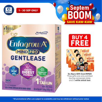 Enfagrow A+ Gentlease 1-3y 1.65kg Enfagrow