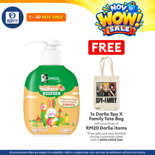 Darlie Toothpaste Bottle Kids Pump Fruity 120g | Fruity Delight Flavor
