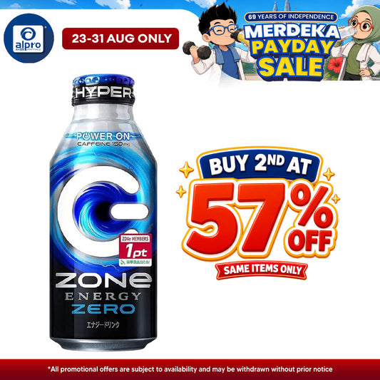 Suntory Hyper Zone Energy Zero Drink 400ml | Refreshing Suntory
