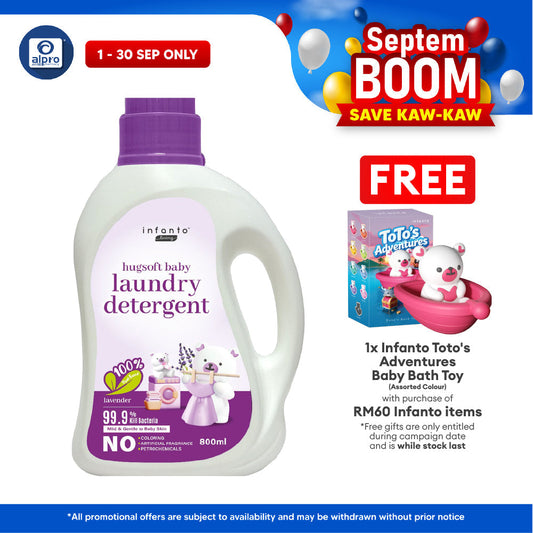 Infanto Living Hugsoft Baby Laundry Detergent 800ml Infanto