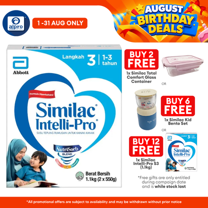 Abbott Similac Intelli-Pro S3 BIB Heart 1.1kg Similac