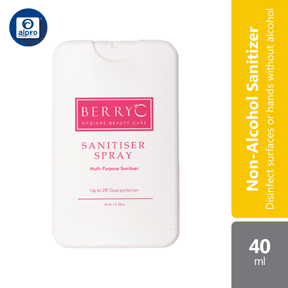 (TLB) Berry C Sanitizer Spray 40ml | Non-Alcohol Sanitizer Berry C