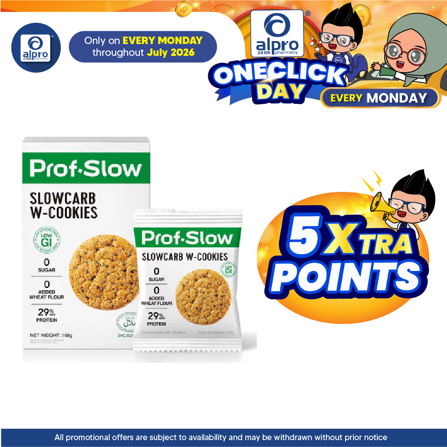 Prof. Slow W-Cookies 10g x 16 [Exp Date 11/2026] | Weight Management & Blood Sugar Control Prof. Slow