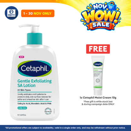 Cetaphil Gentle Exfoliating SA Lotion 473mL | Improve Skin Tone & Texture