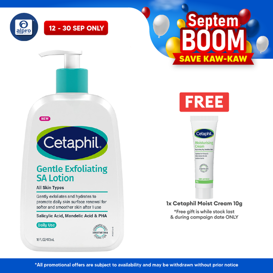 Cetaphil Gentle Exfoliating SA Lotion 473mL | Improve Skin Tone & Texture