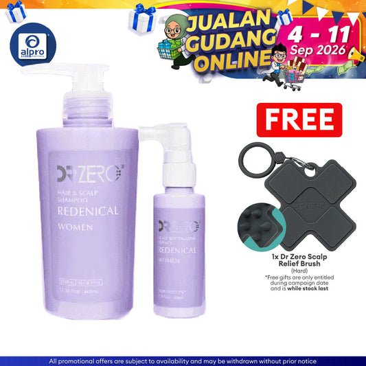 Dr Zero Trial Treatment for Women | Anti-Hair Loss & Prevent Dry Scalp Dr Zero