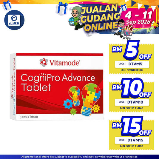 Vitamode Cognipro Advance Tablet 3x10s Vitamode