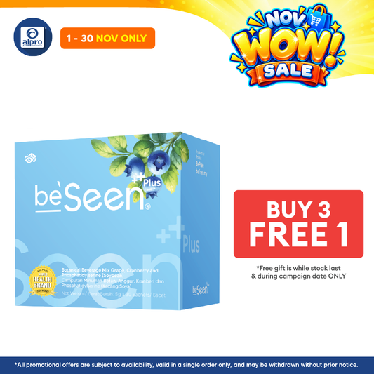 Beseen Plus Improved Eye-Brain Booster 5gx30s | Dual Action